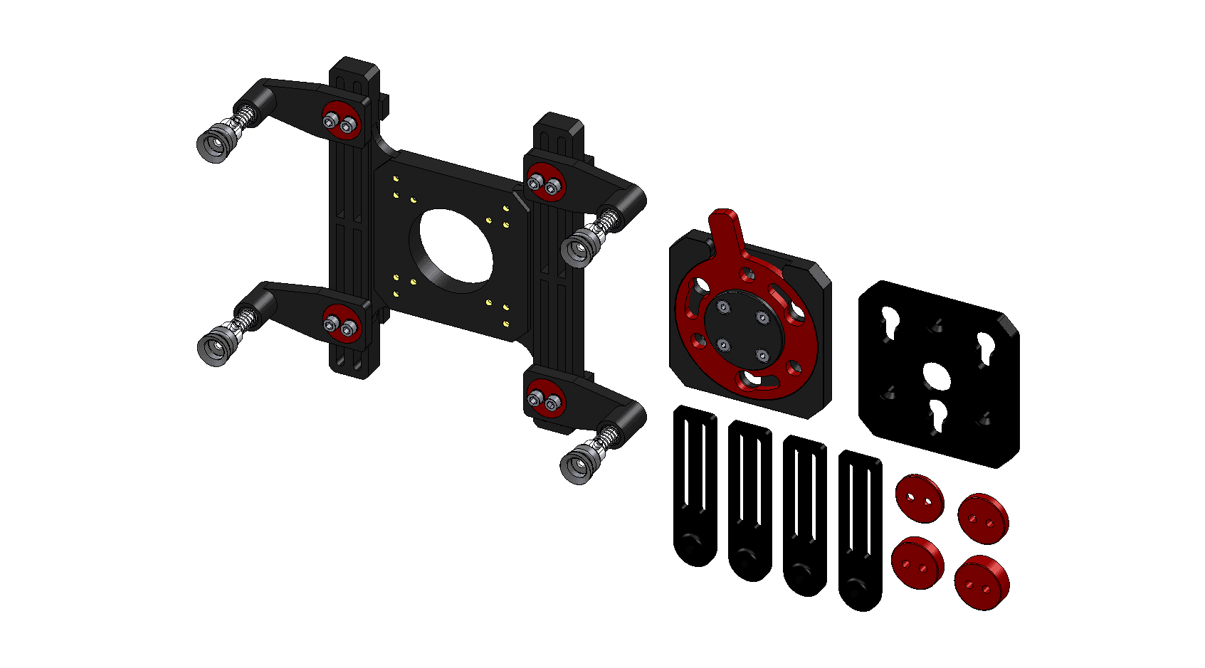 Vacuum gripper sample kit H-profile 200 x 155 mm